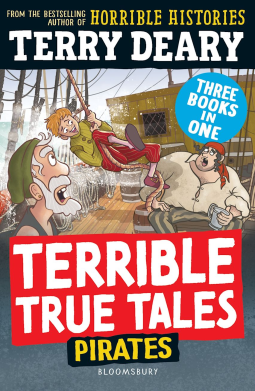 book cover for Terrible True Tales: Pirates