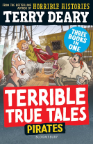 book cover for Terrible True Tales: Pirates