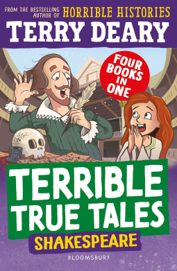 book cover for Terrible True Tales: Shakespeare