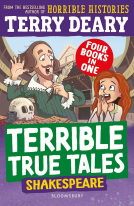 book cover for Terrible True Tales: Shakespeare