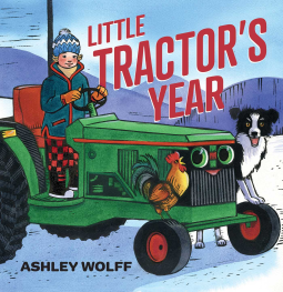 book cover for Little Tractor's Year