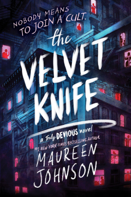 book cover for The Velvet Knife