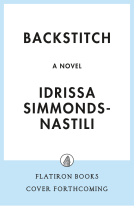 book cover for Backstitch