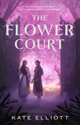 book cover for The Flower Court