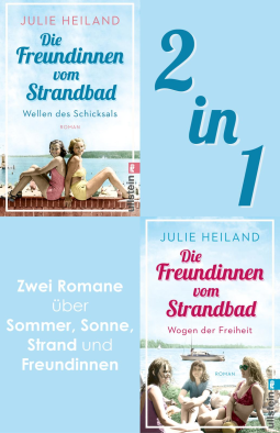 Buchcover für Die Freundinnen vom Strandbad: Wellen des Schicksals // Wogen der Freiheit