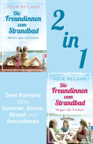 Buchcover für Die Freundinnen vom Strandbad: Wellen des Schicksals // Wogen der Freiheit