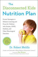 book cover for The Disconnected Kids Nutrition Plan