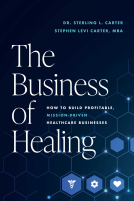 book cover for The Business of Healing