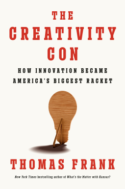 book cover for The Creativity Con