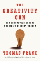 book cover for The Creativity Con