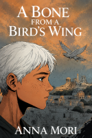 book cover for A bone from a bird's wing
