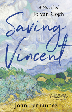 book cover for Saving Vincent