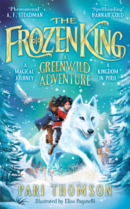 book cover for The Frozen King