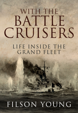 book cover for With the Battle Cruisers