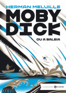 book cover for Moby Dick, ou a baleia: edição bolso de luxo