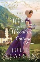 book cover for The Widow of Woodlark Cottage