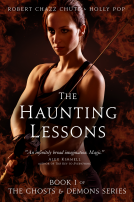 book cover for The Haunting Lessons