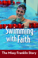 book cover for Swimming with Faith