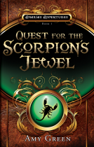 book cover for Quest for the Scorpion's Jewel