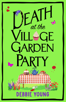 book cover for Death at the Village Garden Party