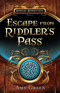 book cover for Escape from Riddler's Pass