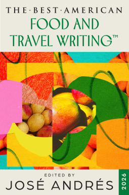 book cover for The Best American Food and Travel Writing 2026