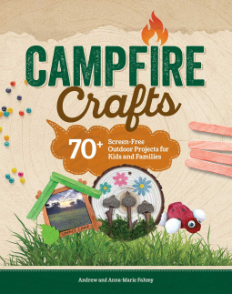 book cover for Campfire Crafts