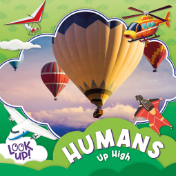 book cover for Humans Up High