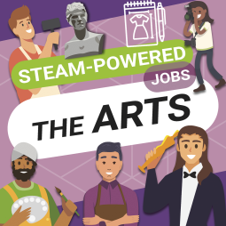 book cover for The Arts