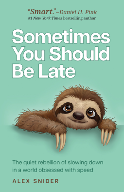 book cover for Sometimes You Should Be Late