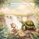 book cover for Nyasha and Daliso at the Smoke That Thunders