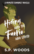 book cover for Hiding with the Faerie Who Stayed