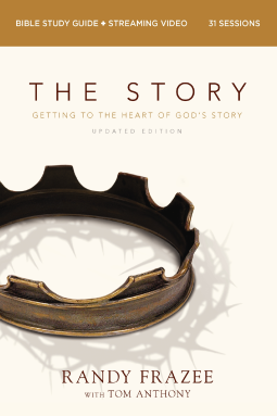 book cover for The Story Bible Study Guide plus Streaming Video, Updated Edition