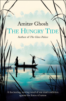 book cover for The Hungry Tide