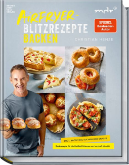 Buchcover für Airfryer-Blitzrezepte Backen