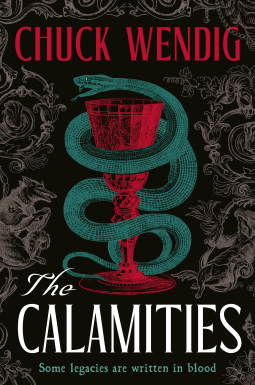 book cover for The Calamities