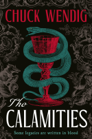 book cover for The Calamities