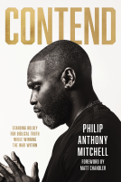 book cover for Contend