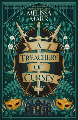 book cover for A Treachery of Curses