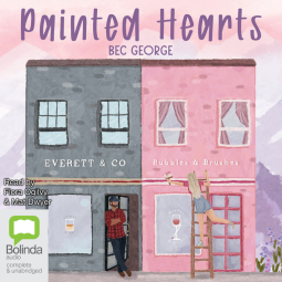 book cover for Painted Hearts