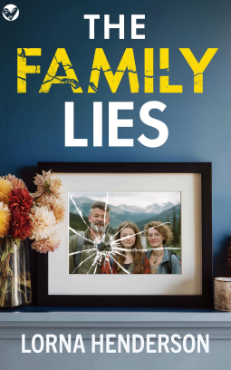 book cover for The Family Lies