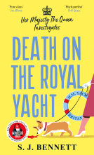 book cover for Death on the Royal Yacht