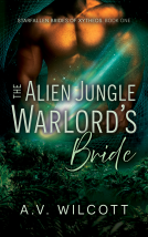book cover for The Alien Jungle Warlord's Bride