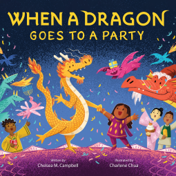 book cover for When a Dragon Goes to a Party