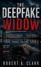 book cover for The Deepfake Widow