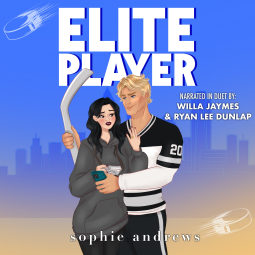 book cover for Elite Player: A Fake Engagement Hockey Romance