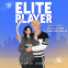book cover for Elite Player: A Fake Engagement Hockey Romance