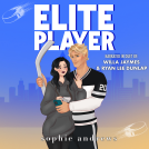 book cover for Elite Player: A Fake Engagement Hockey Romance