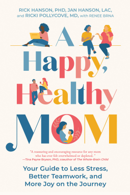 book cover for A Happy, Healthy Mom