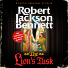 book cover for The Lion’s Tusk